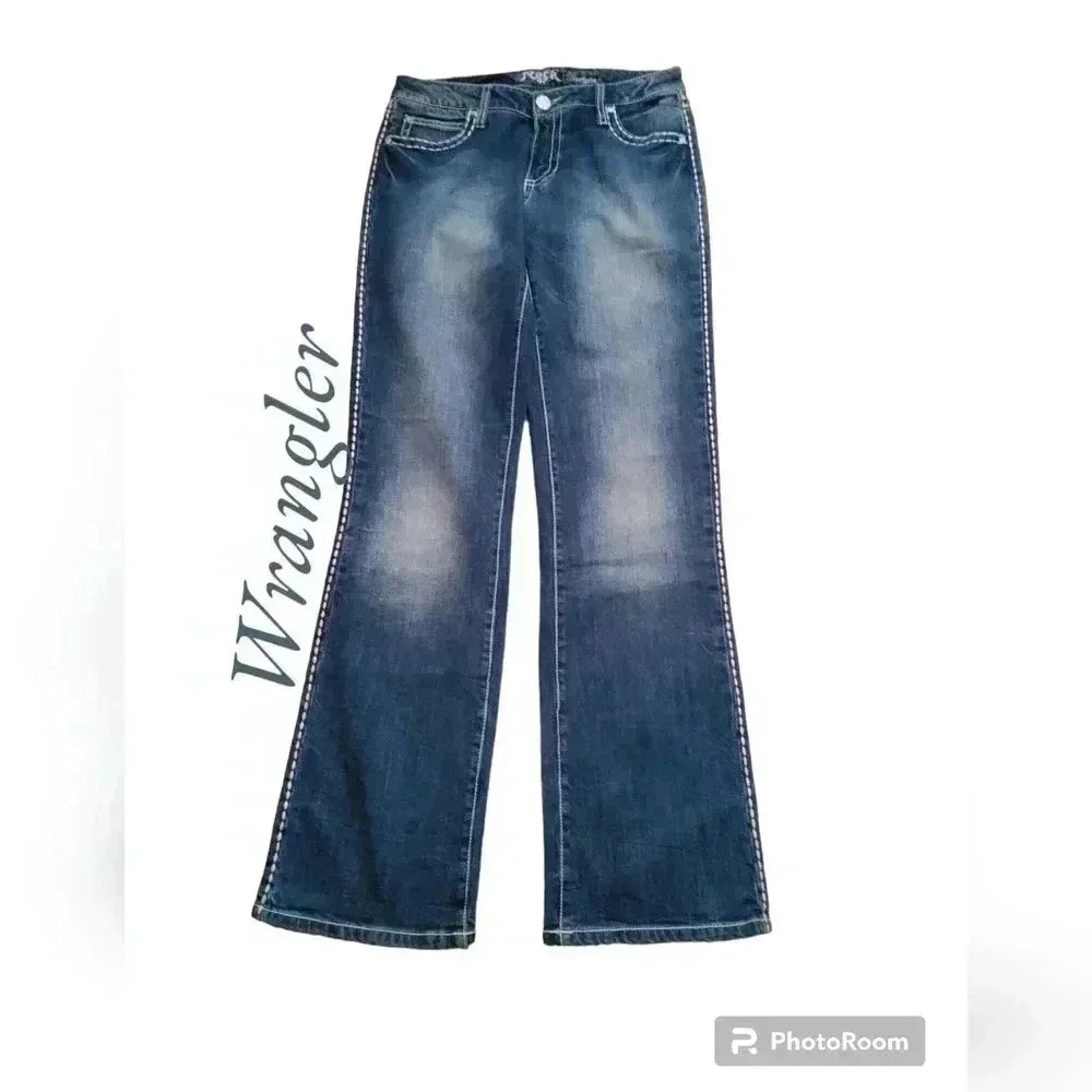 Wrangler Rock 47 Women's Flare Blue Jeans